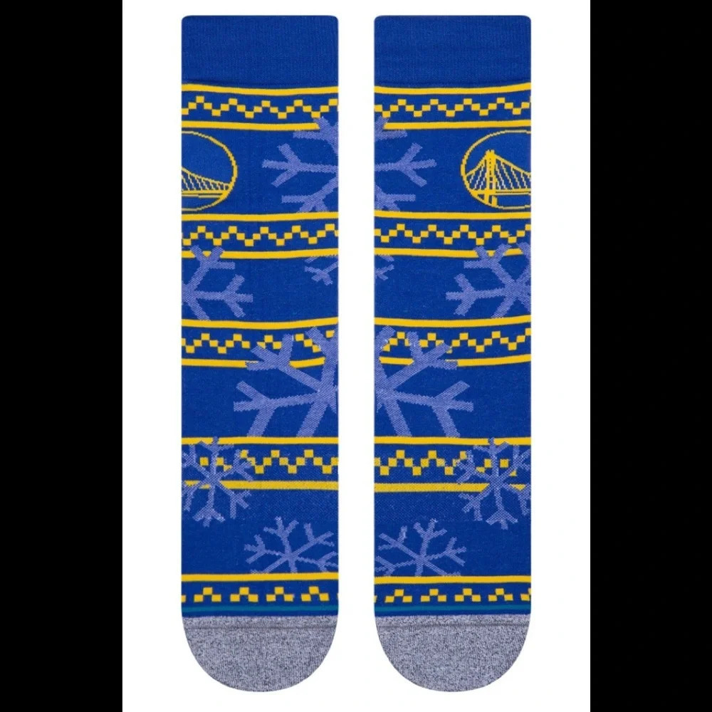 BUY 1 GET 1 FREE Stance InfiKnit NBA Golden State Warriors Crew Height Socks, L